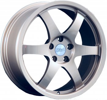 Кованый диск Slik Classic L-807 8.5x18  (Серебристый светлый (S16))