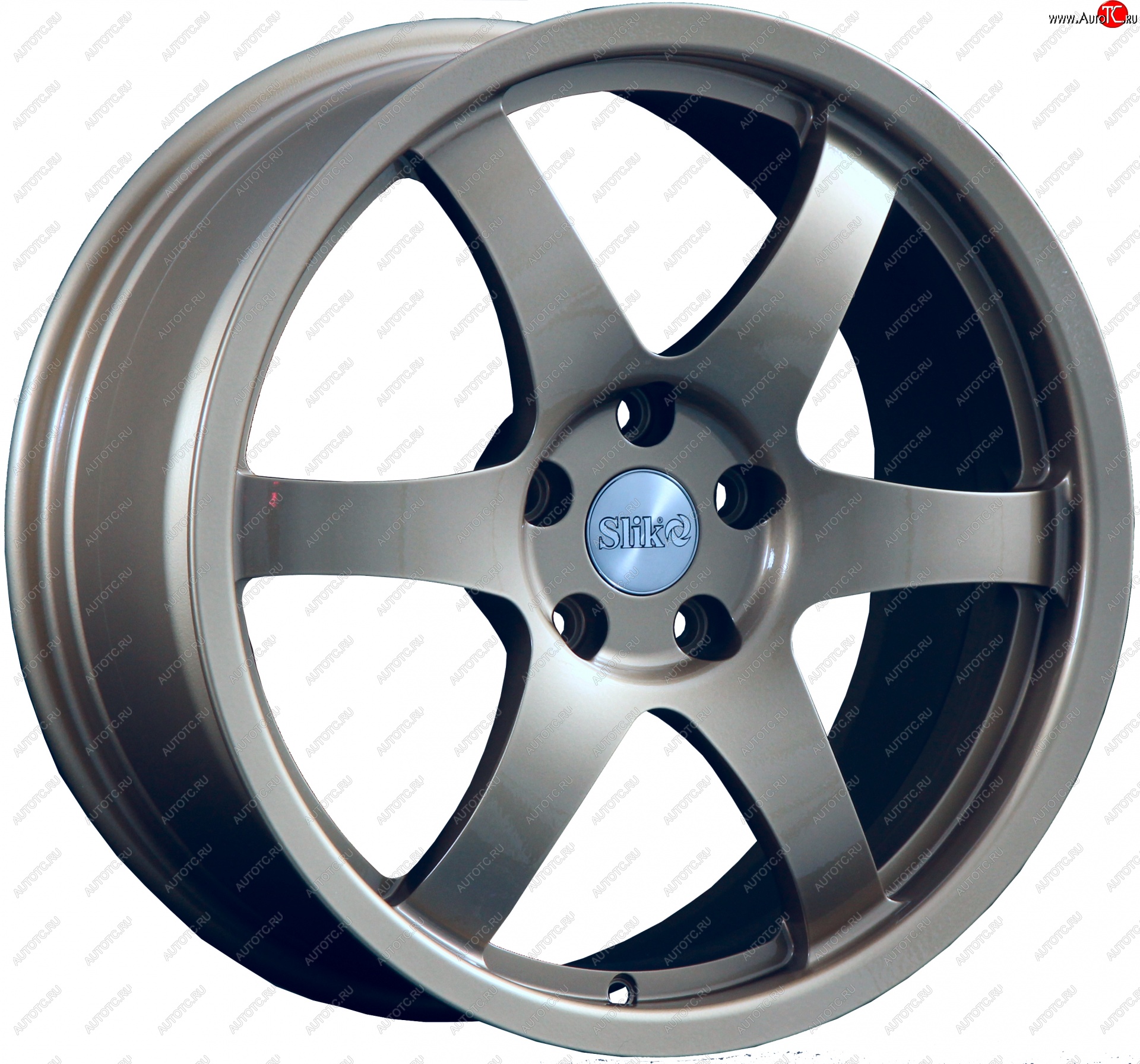 33 549 р. Кованый диск Slik Classic L-807 8.5x18   (Графит глянцевый (GM))  с доставкой в г. Керчь
