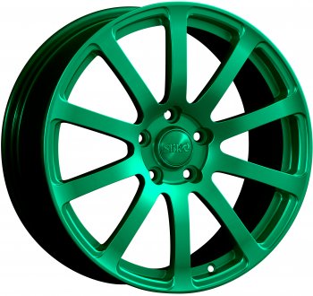 Кованый диск Slik PREMIUM L-812 8.0x18  (Candy изумрудно-зеленый (Candy Green))