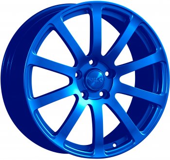 Кованый диск Slik PREMIUM L-812 8.0x18  (Candy синий (Candy BLUE))