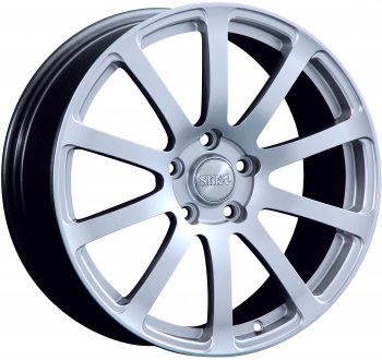 Кованый диск Slik PREMIUM L-812 8.0x18  (Серебристый светлый (S16))
