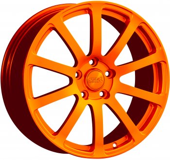 Кованый диск Slik PREMIUM L-812 8.0x18  (Ярко оранжевый (ORANGE))