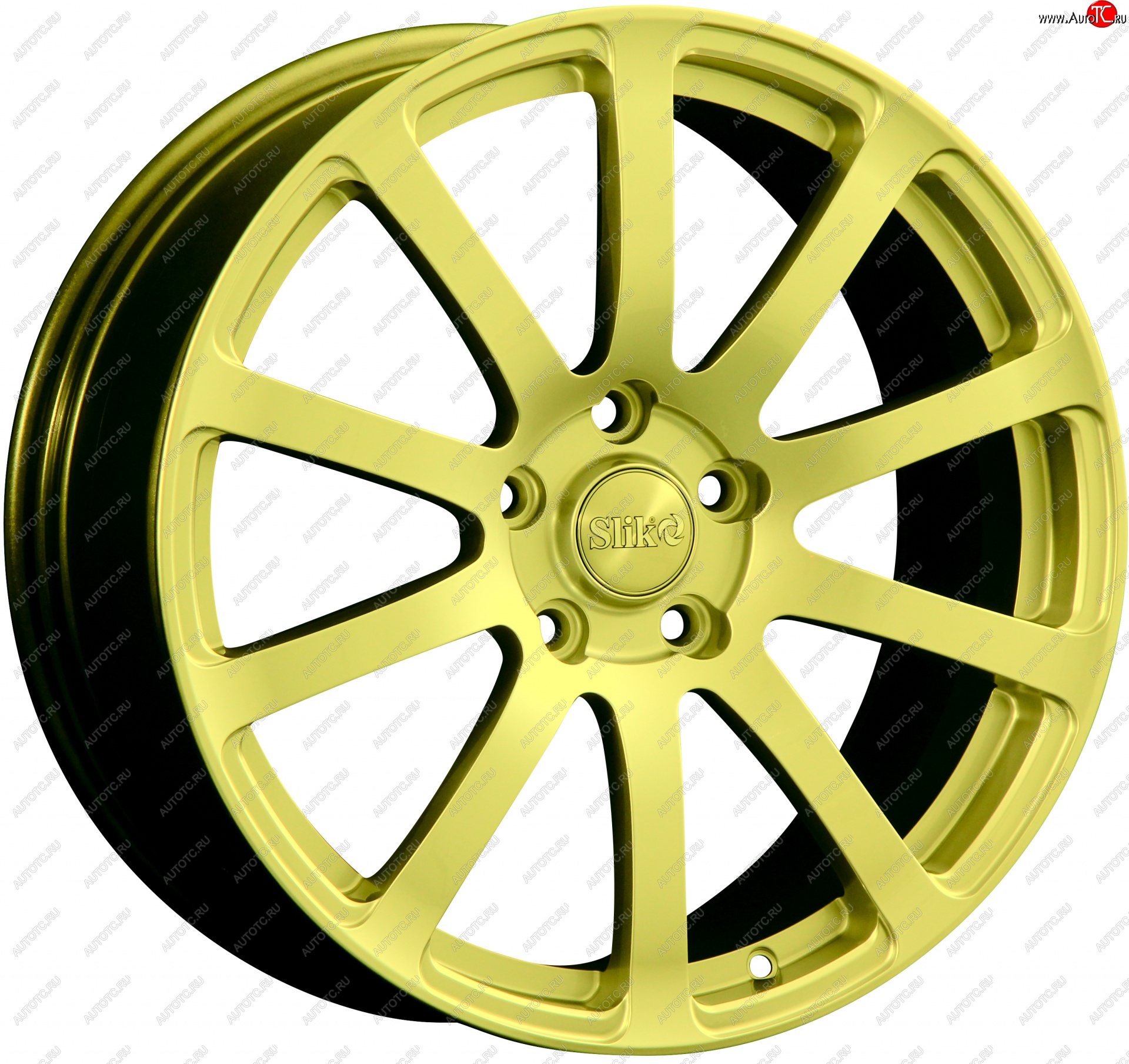 22 299 р. Кованый диск Slik PREMIUM L-812 8.0x18   (Золотой (G))  с доставкой в г. Керчь