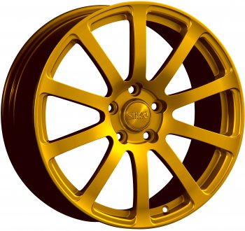 Кованый диск Slik PREMIUM L-812 8.0x18  (Ярко желтый RAL1021 (YELLOW))