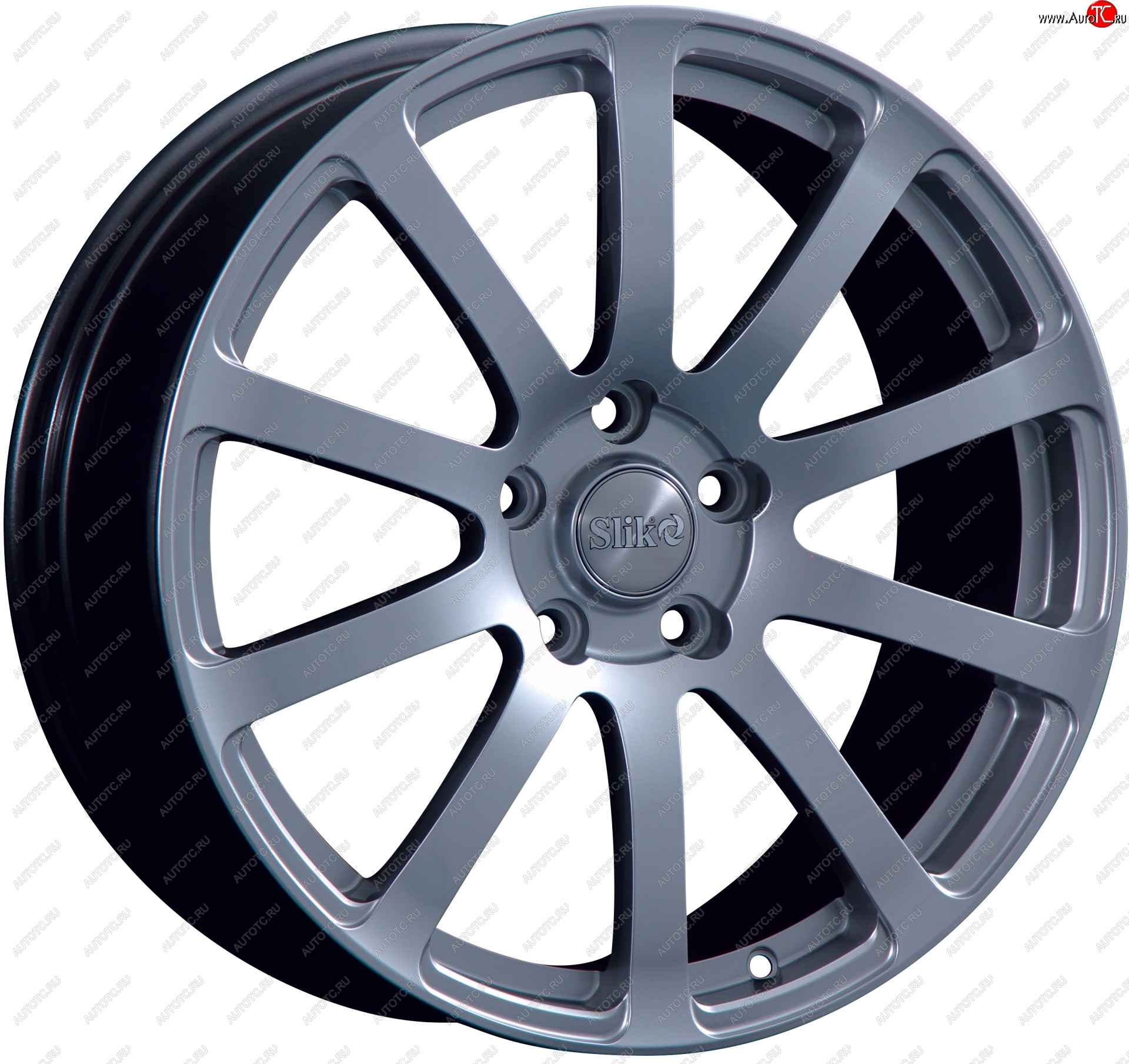 22 299 р. Кованый диск Slik PREMIUM L-812 8.5x18   (Графит матовый (GRF2))  с доставкой в г. Керчь