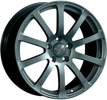 Кованый диск Slik PREMIUM L-812 8.5x18  (Матовый серый титан (TITAN))