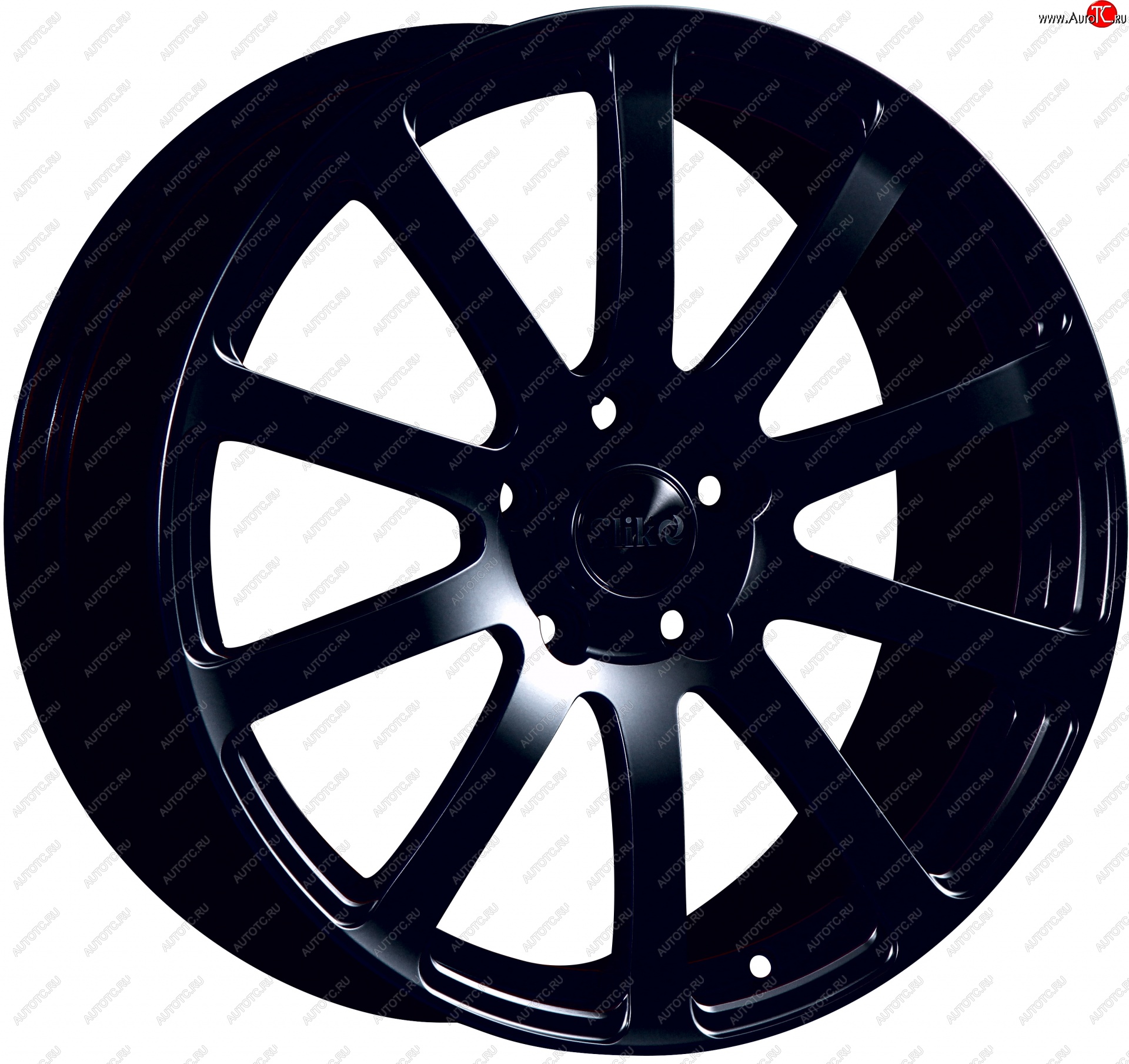 22 299 р. Кованый диск Slik PREMIUM L-812 8.5x18   (Черный глянцевый (BK))  с доставкой в г. Керчь