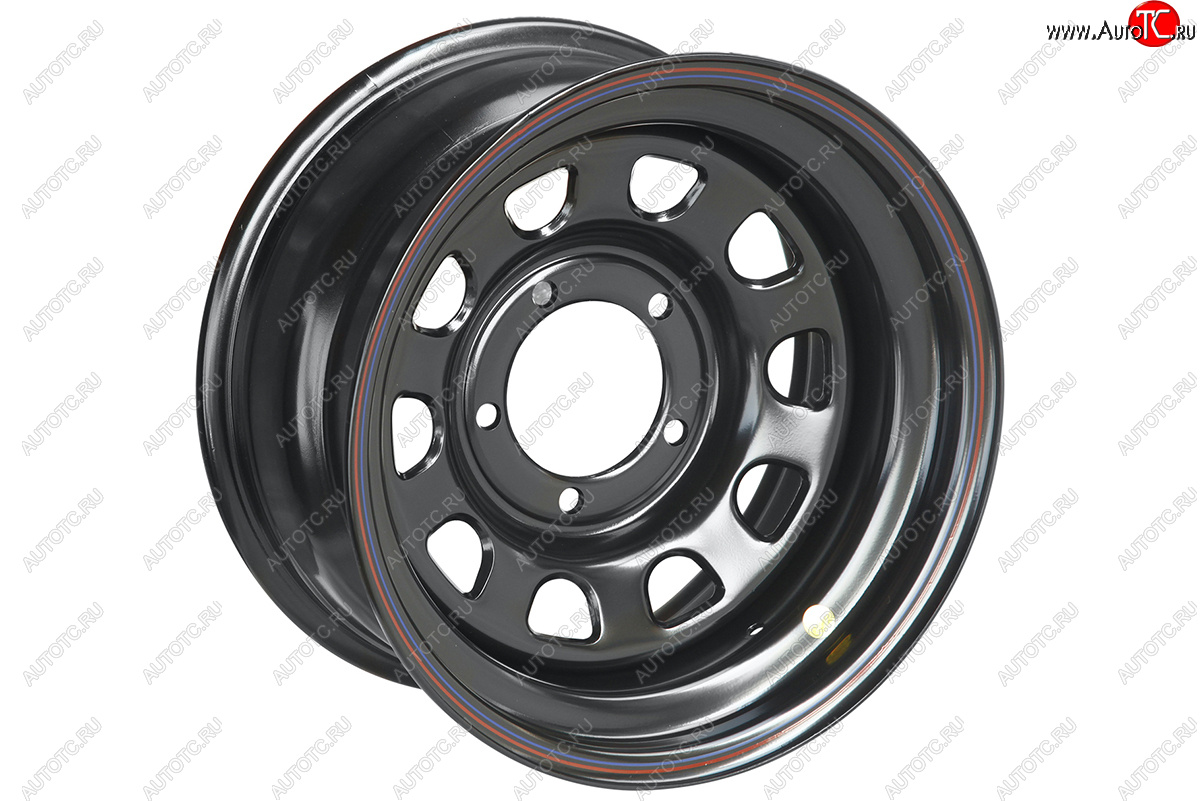6 629 р. Штампованый диск OFF-ROAD Wheels (стальной усиленный, черный). 8.0 x 16    с доставкой в г. Керчь