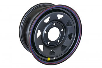 Штампованый диск OFF-ROAD Wheels (усиленный, треугольник мелкий) 6.5x15 Suzuki Grand Vitara FTB03 3 двери (1997-2005) 5x139.7xDIA98.5xET30.0