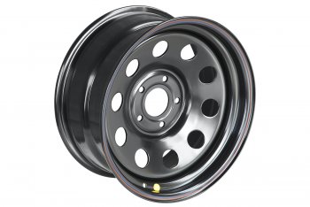 8 459 р. Штампованый диск OFF-ROAD Wheels (усиленный, круг) 8.0x17   (Цвет: черный)  с доставкой в г. Керчь. Увеличить фотографию 2
