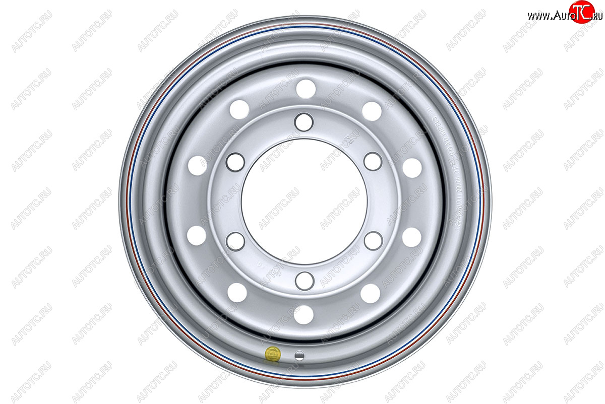 6 099 р. Штампованый диск OFF-ROAD Wheels 6.5x16   (серебристый)  с доставкой в г. Керчь