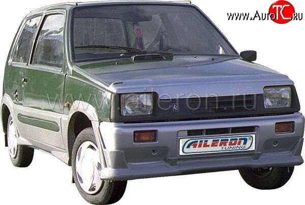 289 р. Дефлектор капота Aileron Лада Ока 1111 (1988-2008) (Неокрашенный)  с доставкой в г. Керчь