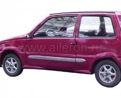 859 р. Молдинги (накладки на двери) Aileron Лада Ока 1111 (1988-2008) (Неокрашенные)  с доставкой в г. Керчь. Увеличить фотографию 2