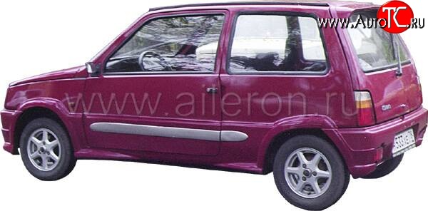 859 р. Молдинги (накладки на двери) Aileron Лада Ока 1111 (1988-2008) (Неокрашенные)  с доставкой в г. Керчь