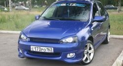 2 159 р. Накладка на передний бампер Вираж Лада Калина 1119 хэтчбек (2004-2013) (Неокрашенная)  с доставкой в г. Керчь. Увеличить фотографию 6
