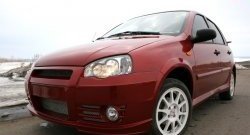 7 349 р. Передний бампер ATL Лада Калина 1118 (2004-2013) (Неокрашенный, Установка без арок)  с доставкой в г. Керчь. Увеличить фотографию 2