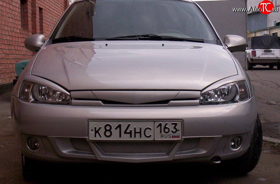 949 р. Решётка радиатора Аккорд Лада Калина 1117 универсал (2004-2013) (Неокрашенная)  с доставкой в г. Керчь