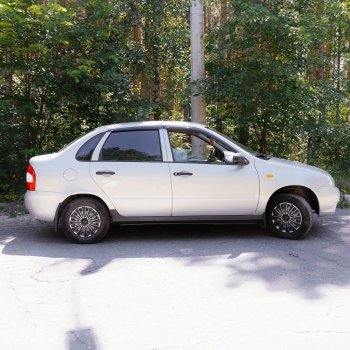939 р. Пороги накладки Autodemic Лада Калина 1119 хэтчбек (2004-2013) (Текстурная поверхность)  с доставкой в г. Керчь. Увеличить фотографию 6
