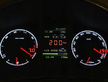13 999 р. Приборная панель Flash X5 Лада Приора 2172 хэтчбек дорестайлинг (2008-2014)  с доставкой в г. Керчь. Увеличить фотографию 2
