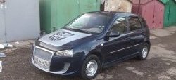 9 399 р. Передний бампер Я-робот Лада Калина 1118 (2004-2013) (Неокрашенный, сетка в воздухозаборниках)  с доставкой в г. Керчь. Увеличить фотографию 11