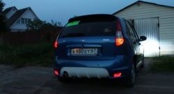 6 299 р. Задний бампер Kalina Sport Лада Калина Спорт 1119 (2008-2014) (Неокрашенный)  с доставкой в г. Керчь. Увеличить фотографию 4