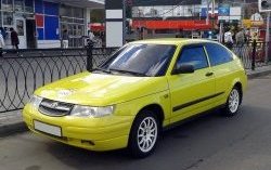 2 699 р. Передний бампер Стандарт Лада 2112 купе (2002-2009) (Неокрашенный)  с доставкой в г. Керчь. Увеличить фотографию 2