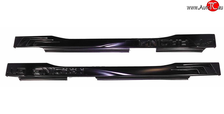 1 369 р. Пороги накладки Racing GT Лада 2105 (1979-2010) (Неокрашенные)  с доставкой в г. Керчь