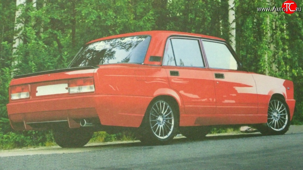 859 р. Лип спойлер Fayter Лада 2105 (1979-2010) (Неокрашенный)  с доставкой в г. Керчь