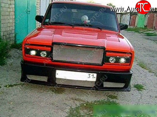 1 999 р. Передний бампер GT Лада 2104 (1984-2012) (Неокрашенный)  с доставкой в г. Керчь