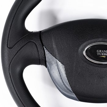 3 299 р. Рулевое колесо Grand Turbo (Ø360 мм) Лада нива 4х4 2131 Урбан 5 дв. дорестайлинг (2014-2019) (Карбон)  с доставкой в г. Керчь. Увеличить фотографию 6