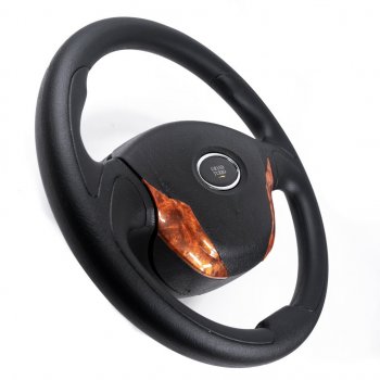 Рулевое колесо Grand Turbo (Ø360 мм) ВИС 2346 ( бортовой,  фургон,) (1998-2025), ВИС 23461 ( бортовой,  фургон,) (1998-2025), Лада 2101 (1970-1988), Лада 2102 (1971-1985), Лада 2103 (1972-1984), Лада 2104 (1984-2012), Лада 2105 (1979-2010), Лада 2106 (1975-2005), Лада 2107 (1982-2012), Лада Нива 4х4  2121 (1977-2019), Лада нива 4х4 ( 2131,  2329,  2121-80,  2121 Бронто,  2121,  2121 (Legend)) (1993-2025) (Дерево)