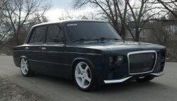 4 389 р. Передний бампер Я-робот Лада 2103 (1972-1984) (Неокрашенный)  с доставкой в г. Керчь. Увеличить фотографию 3