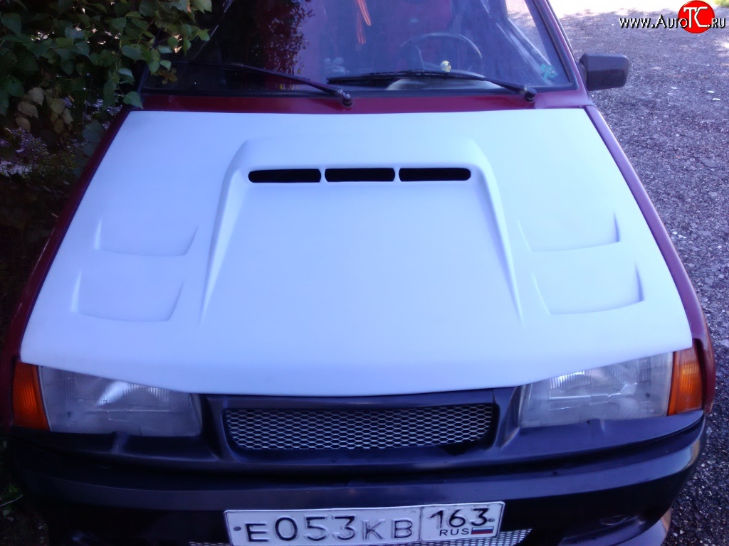 6 199 р. Пластиковый капот Авторитет Лада 21099 (1990-2004) (Неокрашенный)  с доставкой в г. Керчь