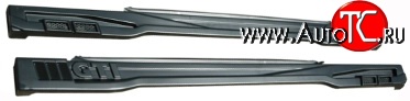 649 р. Пороги накладки GT v3 Лада 2113 (2004-2013) (Неокрашенные)  с доставкой в г. Керчь