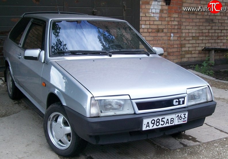 649 р. Решётка радиатора GT Лада 2108 (1984-2003) (Неокрашенная)  с доставкой в г. Керчь