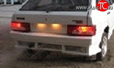 4 999 р. Задний бампер на автомобиль Макс Лада 2109 (1987-2004) (Неокрашенный)  с доставкой в г. Керчь