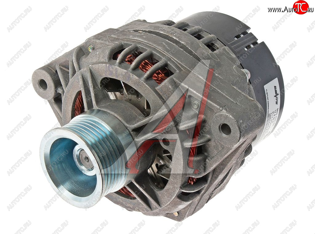 6 499 р. Генератор КЗАТЭ (80A, 14V, шкив поликлиновой) Лада 2109 (1987-2004)  с доставкой в г. Керчь