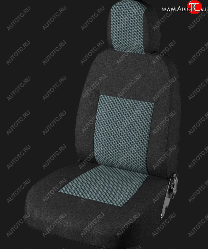 2 199 р. Чехлы для сидений Lord Autofashion Стандарт Плюс (жаккард)  Лада 2108 - 2115 (Черный, вставка Черный Зигзаг)  с доставкой в г. Керчь