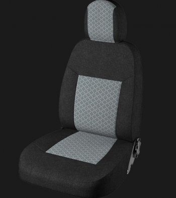 Чехлы для сидений Lord Autofashion Стандарт Плюс (жаккард) Лада 2108 - 2115 (Черный, вставка Чёрный Ромб 3D)