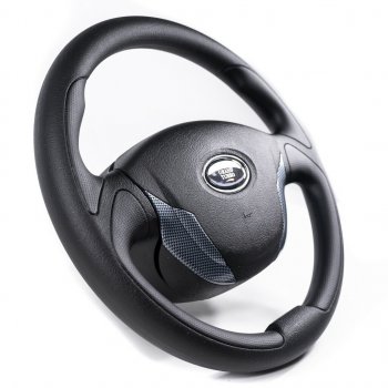 Рулевое колесо Grand Turbo (Ø360 мм) Лада 2108 - Надежда  2120 (Карбон)