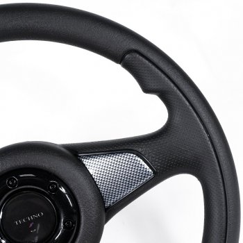 3 399 р. Рулевое колесо Sport Extrim Delux (Ø360 мм) Лада 2114 (2001-2014) (Карбон)  с доставкой в г. Керчь. Увеличить фотографию 3