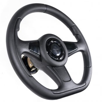 3 399 р. Рулевое колесо Sport Extrim Delux (Ø360 мм)  Лада 2108 - Надежда  2120 (Черный)  с доставкой в г. Керчь. Увеличить фотографию 3