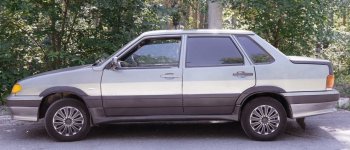 799 р. Пороги накладки Катран  Лада 2109 - 2115 (Текстурная поверхность)  с доставкой в г. Керчь. Увеличить фотографию 5