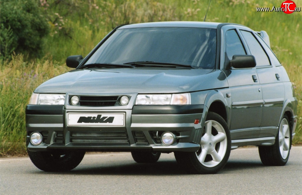 3 699 р. Передний бампер Nika-5 Лада 2111 универсал (1998-2009) (Неокрашенный)  с доставкой в г. Керчь