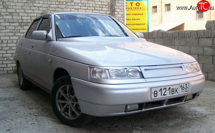 649 р. Решётка радиатора Карлота Лада 2112 хэтчбек (1999-2008) (Неокрашенная)  с доставкой в г. Керчь