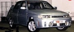 1 599 р. Решётка радиатора Titan-Racing 2 Лада 2112 хэтчбек (1999-2008) (Неокрашенная)  с доставкой в г. Керчь. Увеличить фотографию 2