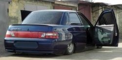 1 499 р. Лип спойлер CT Лада 2110 седан (1995-2007) (Неокрашенный)  с доставкой в г. Керчь. Увеличить фотографию 2