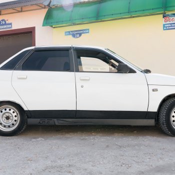 1 039 р. Пороги накладки GT Лада 2112 хэтчбек (1999-2008) (Текстурная поверхность)  с доставкой в г. Керчь. Увеличить фотографию 6