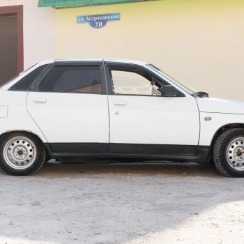 839 р. Пороги накладки Катран Autodemic Лада 2112 хэтчбек (1999-2008)  с доставкой в г. Керчь. Увеличить фотографию 8