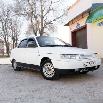 679 р. Пороги накладки Лапша Autodemic Лада 2112 хэтчбек (1999-2008)  с доставкой в г. Керчь. Увеличить фотографию 8